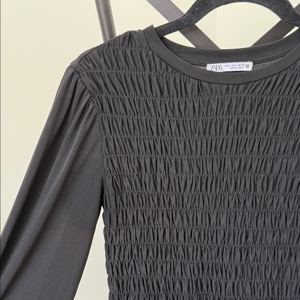 Zara Black Midi Dress